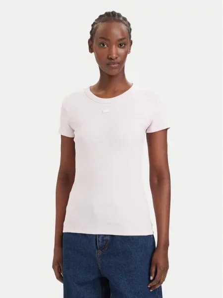 HUGO T-Shirt Easy jasny różowy