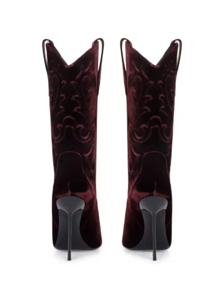 Botine Paris Texas roșu