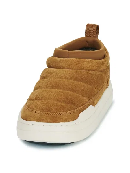 Cizme Moon Boot din piele de căprioară maro