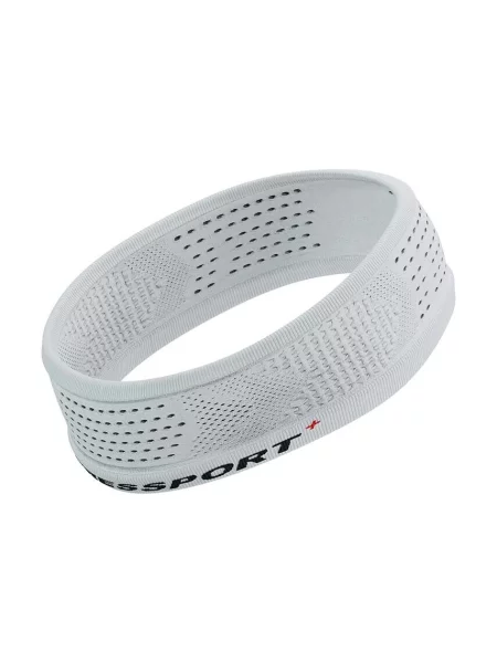 Пов'язка на голову Compressport Thin Headband On/Off білий