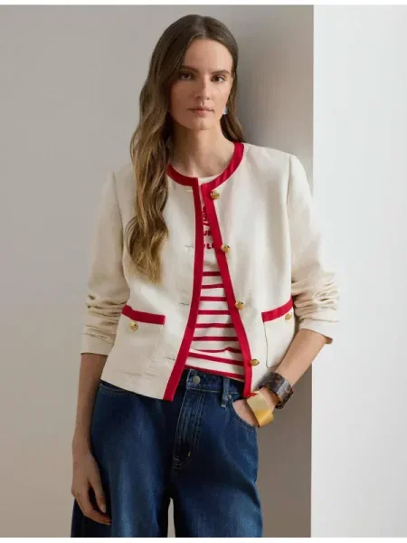 Lauren Ralph Lauren Sacou ecru / rubiniu bej