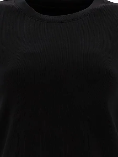 Top Sandbeige negru