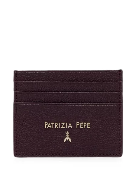 Portofel Patrizia Pepe din piele maro