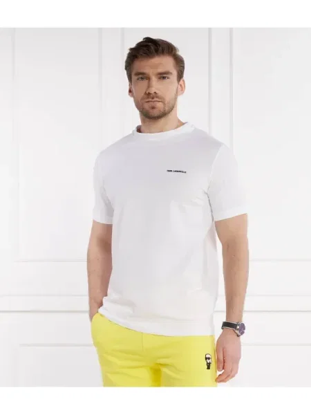 Karl Lagerfeld Tricou alb