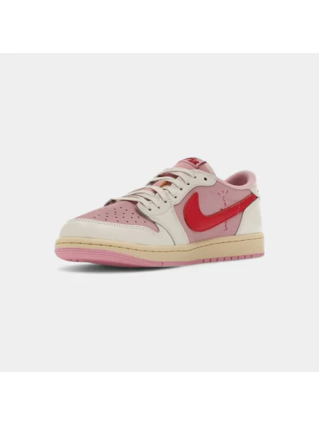 Retro tenisky Nike s tropickým vzorom ružová