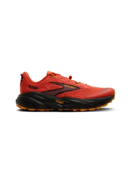 Brooks Range M Tigerlily Black Orange Mężczyźni Buty sportowe Brooks Pomarańczowy Size: czarne