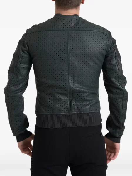 Geanta de piele Dolce & Gabbana verde
