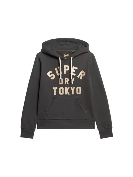 Bluza Superdry z logo czarna
