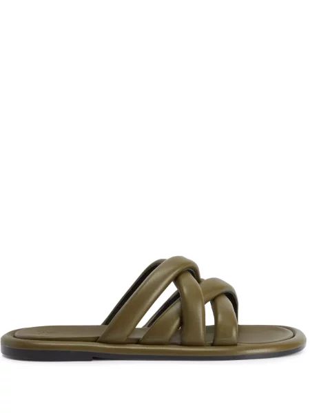 Sandale Giuseppe Zanotti din piele verde