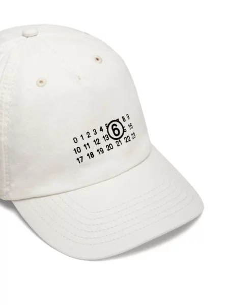 Σκούφος Mm6 Maison Margiela λευκό