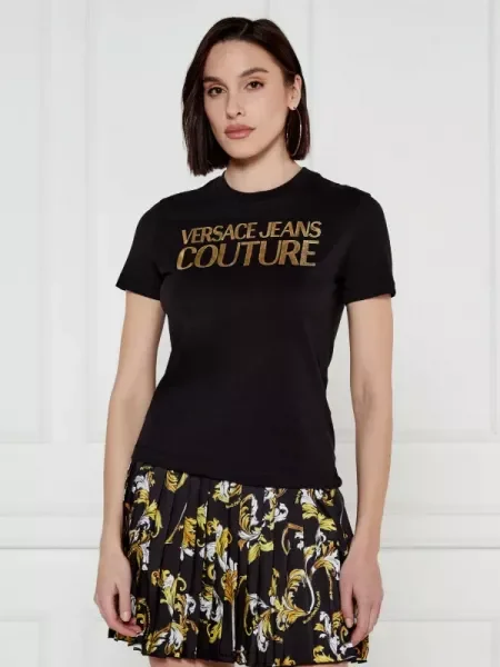 Versace Jeans Couture tricou din femei negru