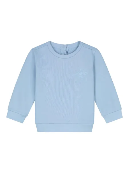 Bluza dziecięca Fendi niebieska