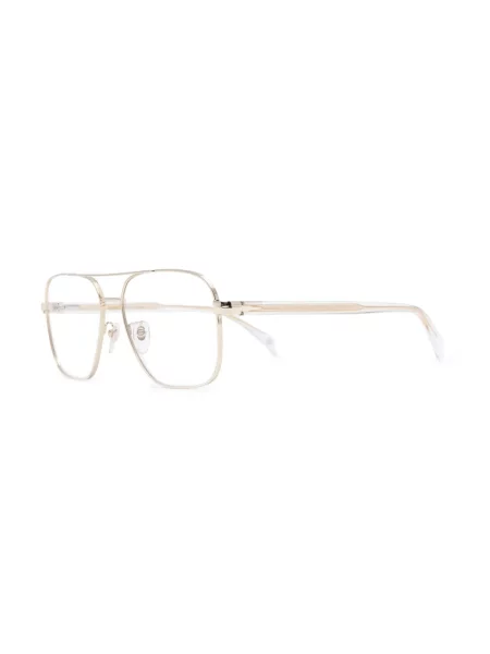 Skaidrios saulės akiniai Eyewear By David Beckham auksinė