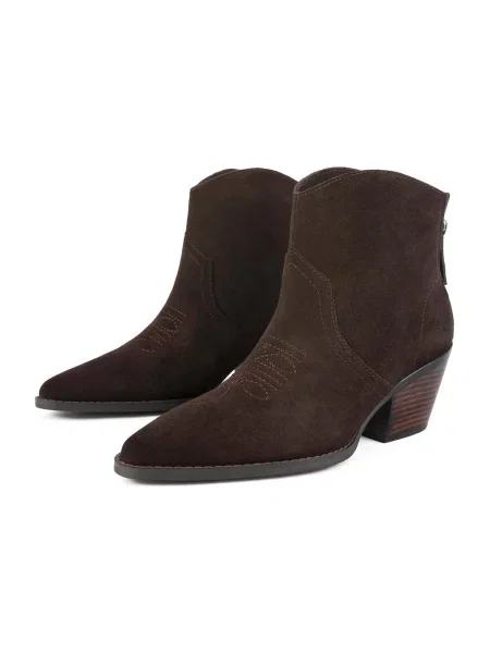 HANDMADE SHOES Cizme glezne IT'S NOT THE SAME închis maro