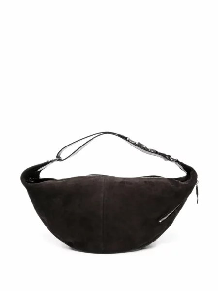 Geantă shopper Lemaire din piele maro