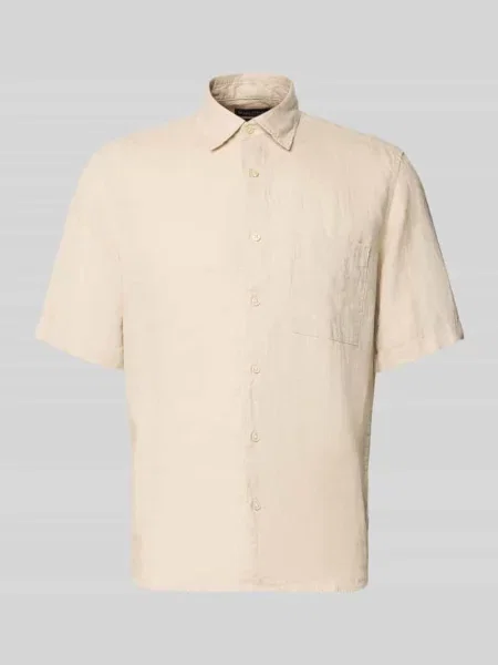 Koszula casualowa o kroju regular fit z czystego lnu Marc O'polo