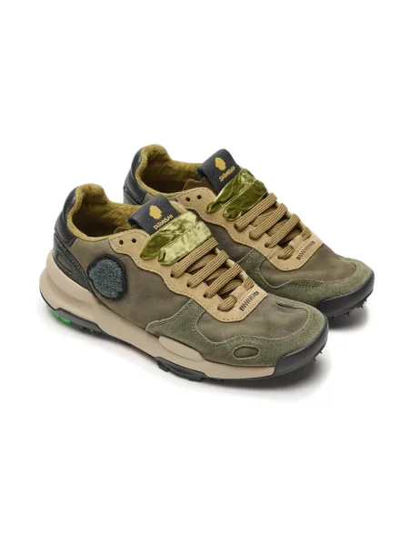 Sneakersy Satorisan skórzane zielone