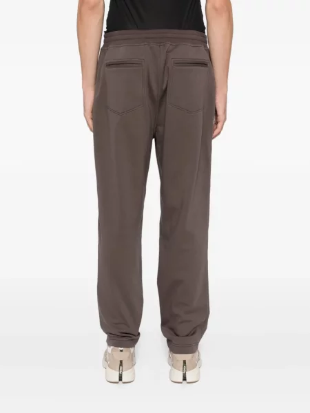 Pantaloni Brunello Cucinelli plisate maro