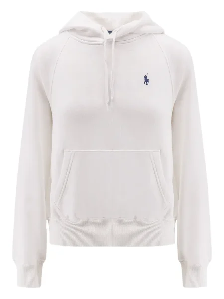 Bluza z kapturem Polo Ralph Lauren biała