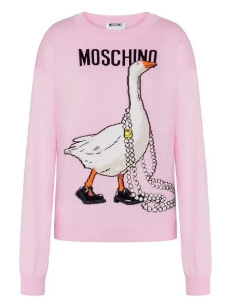 Pulover Moschino roz