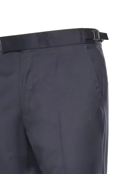 Pantaloni croiți Zegna gri