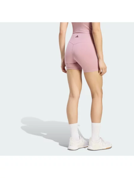 Legíny 3 Stripes Studio All Me Booty Short růžové
