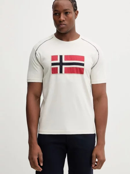 Napapijri t-shirt REFLECT czerwona