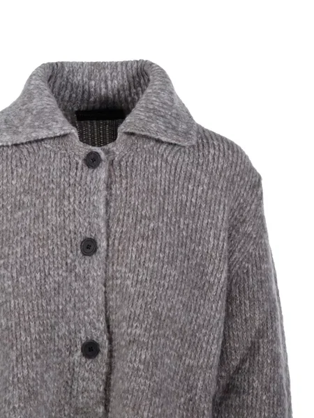 Cardigan Fabrizio Del Carlo gri