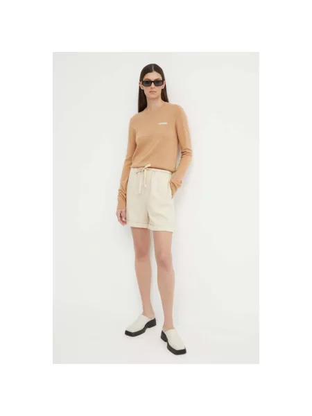 Sweter 2ndday wełniany brązowy