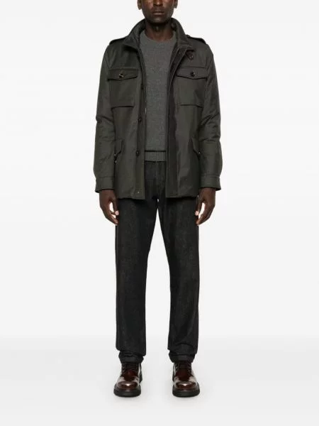Pulover Moncler cu autograf gri