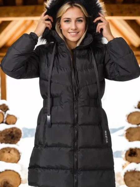 Palton Dewberry negru