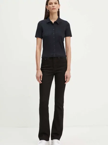 Levi's blugi bootcut pentru femei HIGH RISE BOOTCUT negru