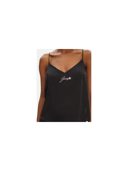 Juicy Couture Pizsama felső Regular Fit fekete