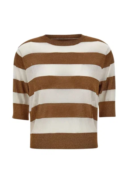 Pulover Kangra cu dungi maro