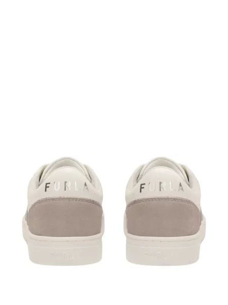 Sneakerși Furla alb