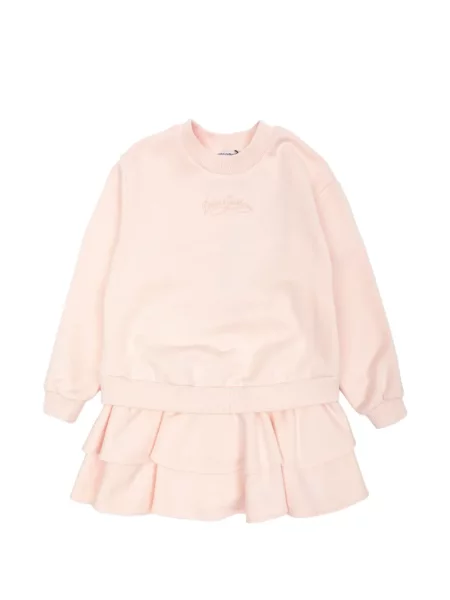 Dětské šaty Dolce & Gabbana růžové