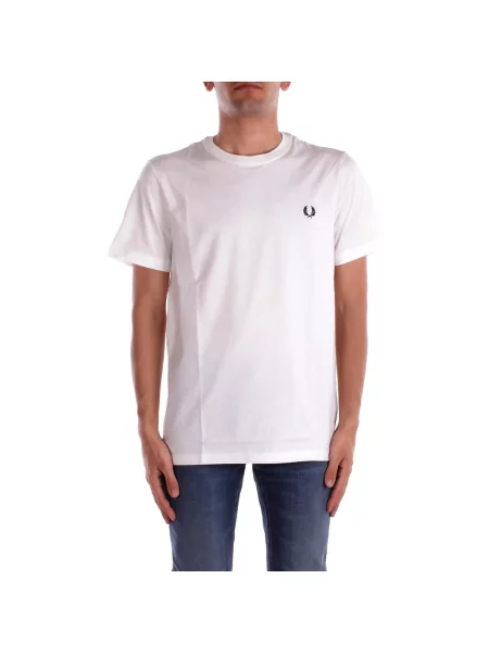 T-shirt FRED PERRY Crew Neck Tee Snow White XL bijela