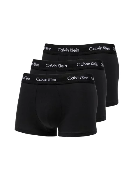 Boksarice Calvin Klein z nizkim pasom črna