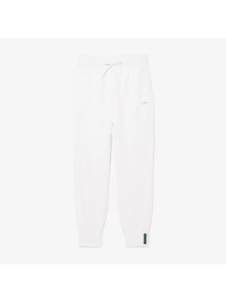 Lacoste Spodnie Dresowe białe