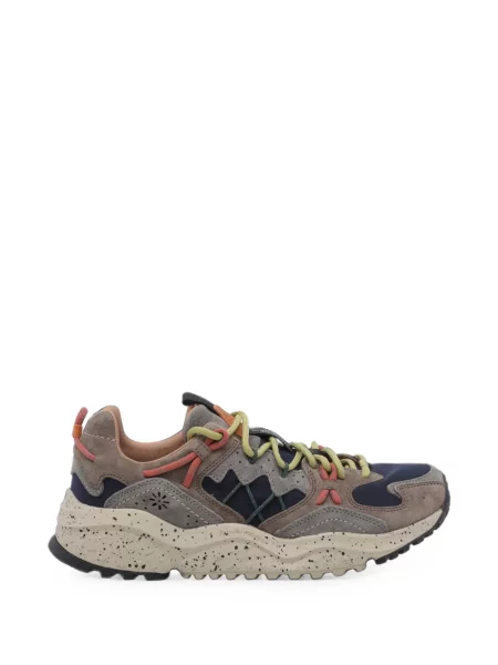 Sneakerși Flower Mountain cu model floral gri