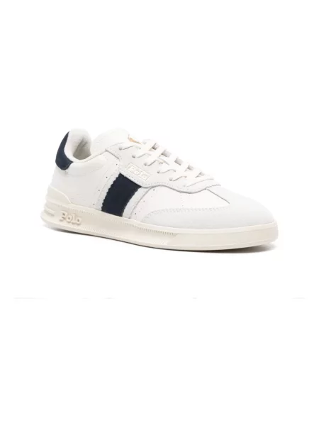 Polo Ralph Lauren sneakersy skórzane Heritage Aera białe