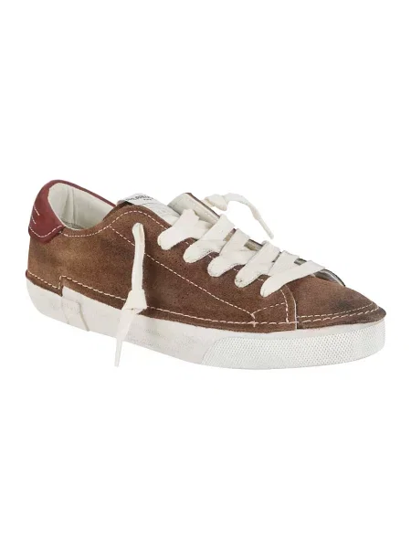 Buty do tenisa Philippe Model zamszowe do tenisa brązowe
