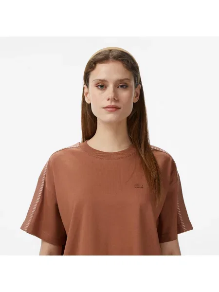 Футболка Lacoste коричневая