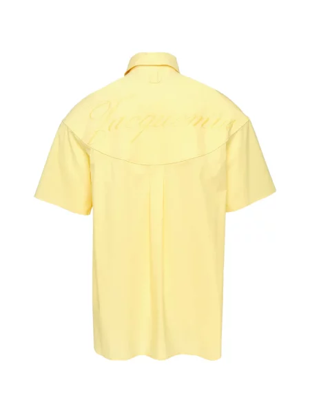 Scurt cămașă Jacquemus galben