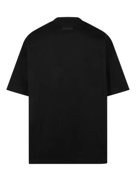 Тениска Fear Of God Essentials с принт черно