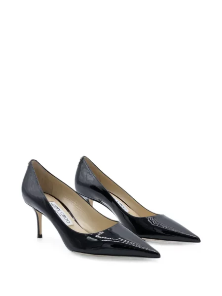 Pantofi cu toc Jimmy Choo din piele negru
