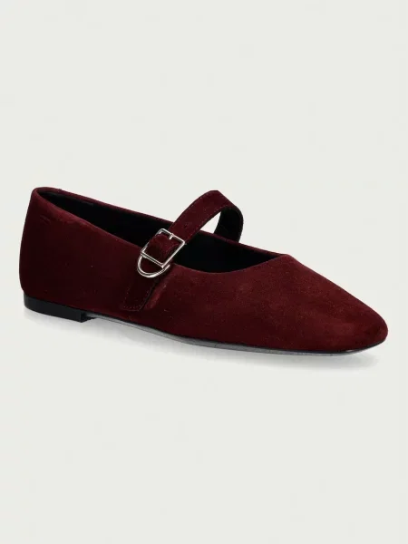 Vagabond Shoemakers velúr balerina cipő JOLIN barna