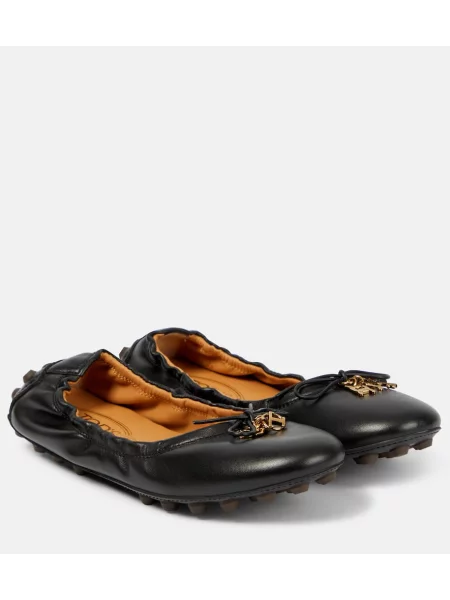 Balerini Tod's din piele negru