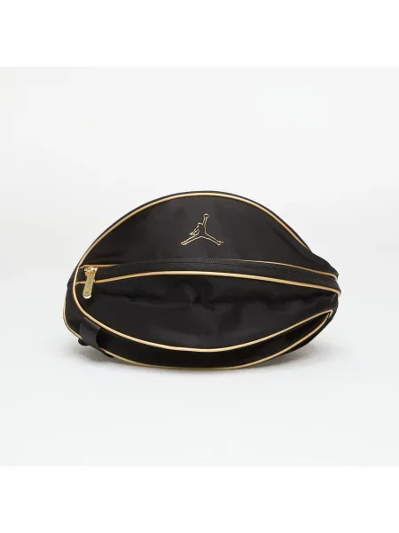 Ledvinka Jordan Jordan Basketball Bag Black/ Gold Universal černá