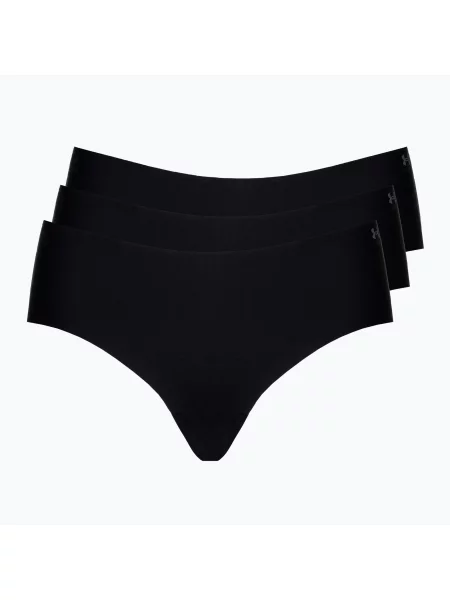 Majtki Under Armour Pure Stretch Ns Hip 3 pary black czarne